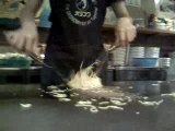 Preparation okonomiyaki
