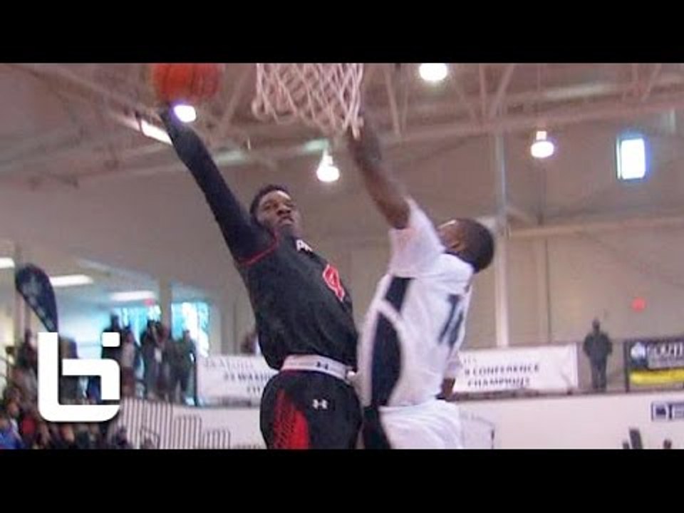 Marquis Waller Goes Chest to Chest for the POSTER at National Hoopfest