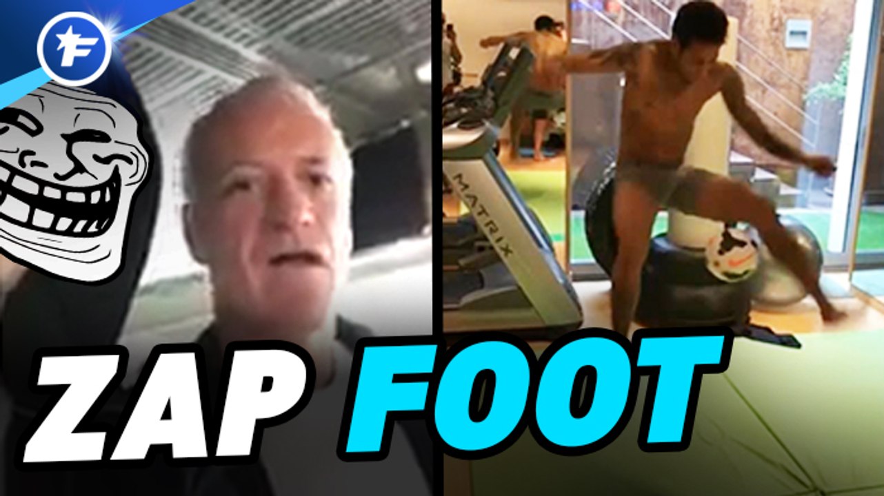 Zap Foot : quand Deschamps croise un fan de Benzema, les skills de Neymar et CR7