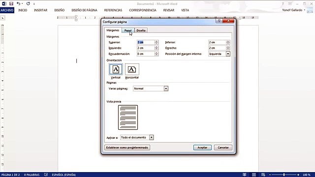 Cómo hacer una hoja cuadriculada en Word
