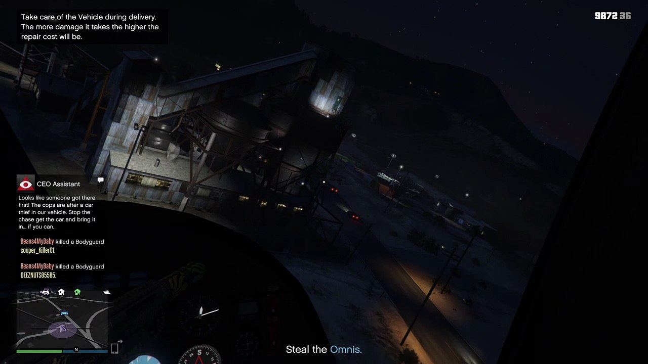 Grand Theft Auto V. Nice landing