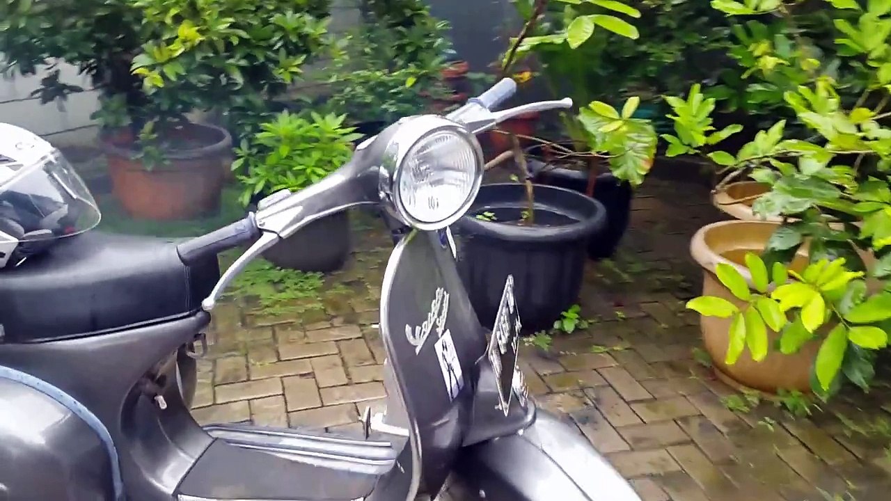 Vespa sebelum siap hadapi banjir