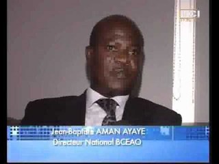 Arrivée de Jean Baptiste Aman, Directeur National de la BCEAO à Abidjan de retour de mission