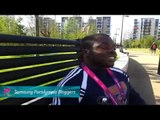 Samsung Blogger - Silver medallist Anthony Ulonnam, Nigeria, power lifting, Paralympics 2012