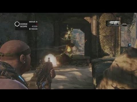 Gears of War 3 : Horde 2.0 Mode Gameplay