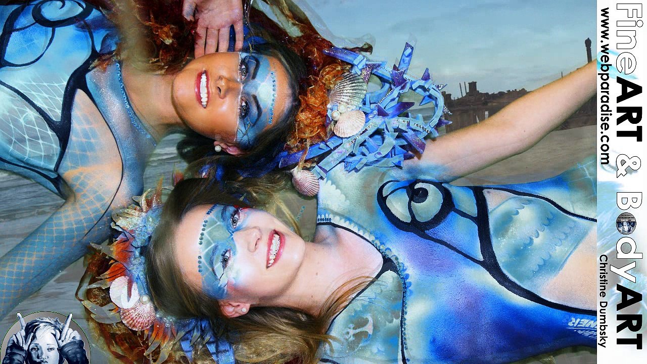 bodypainting bodypaint bodyart - best of part 3