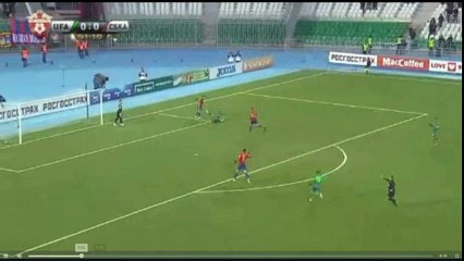 Paurevic Missed Penalty -  FC Ufa vs CSKA Moscow  0-0  21.04.2017 (HD)