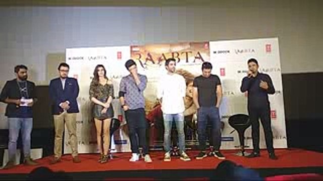 Youtube Live Session - Raabta Trailer Launch - Part - 2 - Sushant Singh Rajput & Kriti Sanon