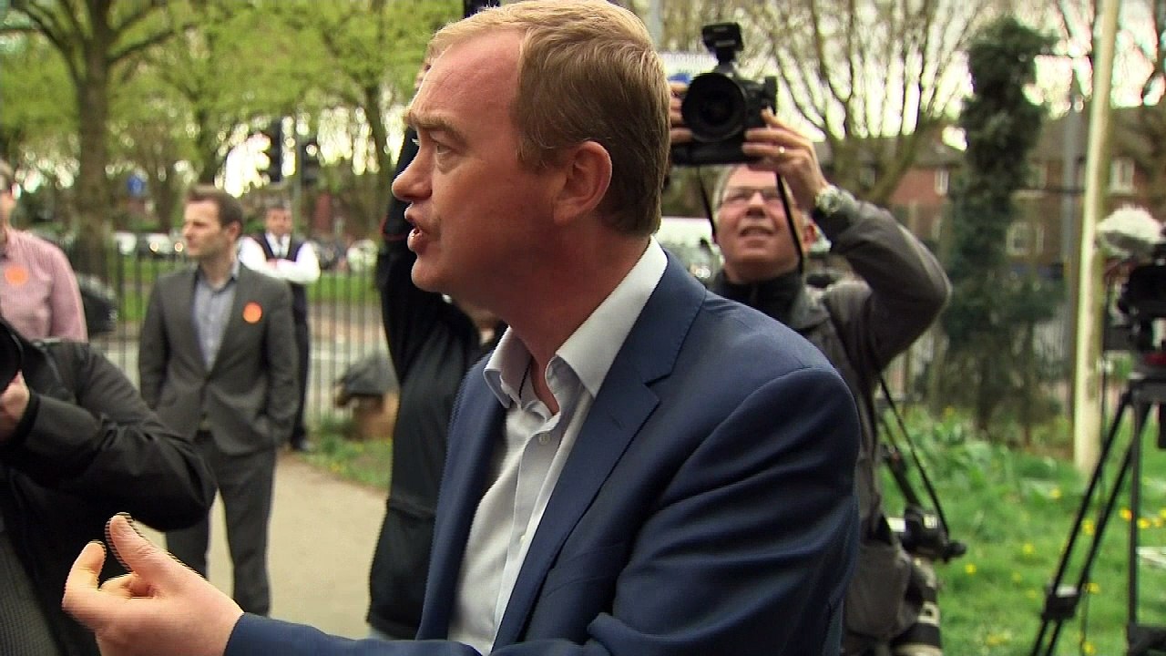 Farron: PM only called election to "take on" weak Corbyn