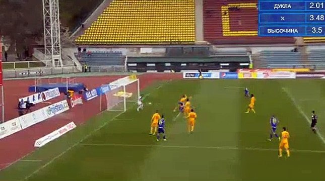 Dukla Prague 0-1 Vysocina Jihlava 21.04.2017