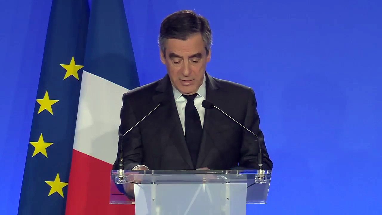 François Fillon : "Je renforcerai les moyens de nos forces de sécurité et je durcirai la réponse pénale."