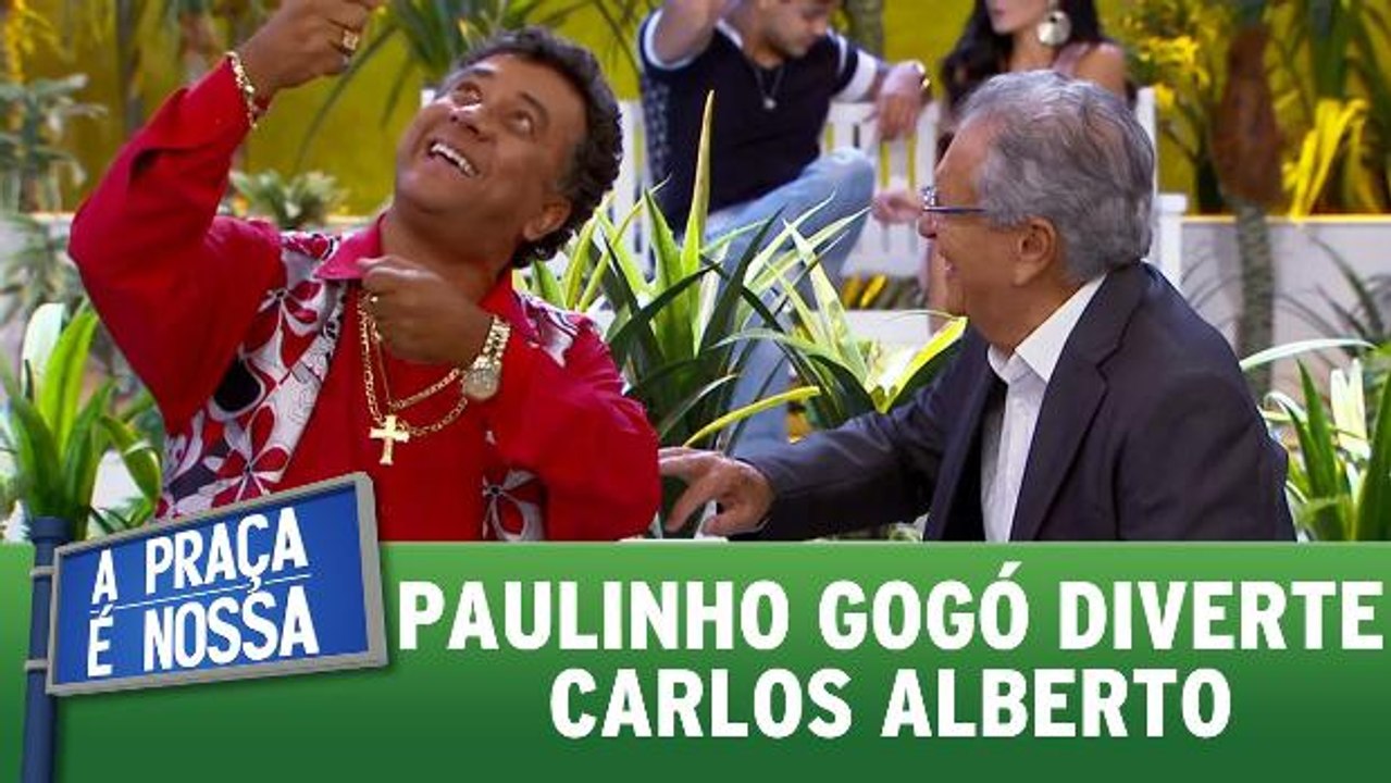 Paulinho Gogó diverte Carlos Alberto com as suas aventuras | A Praça É ...