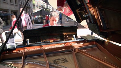 Pianos en la calle de Bilbao para que toque el público
