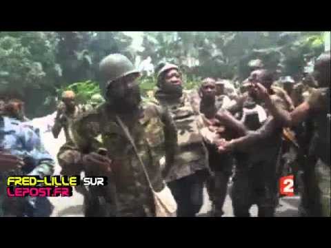 Les images de l'arrestation de Laurent Gbagbo