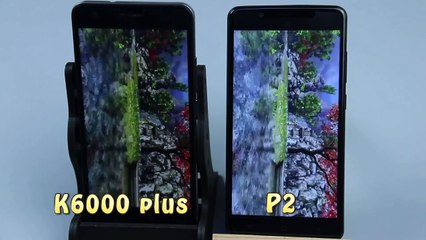 Blackview P2 vs Oukitel K6000 Plus Comparison׃ Display, Camera, Antutu, Game test