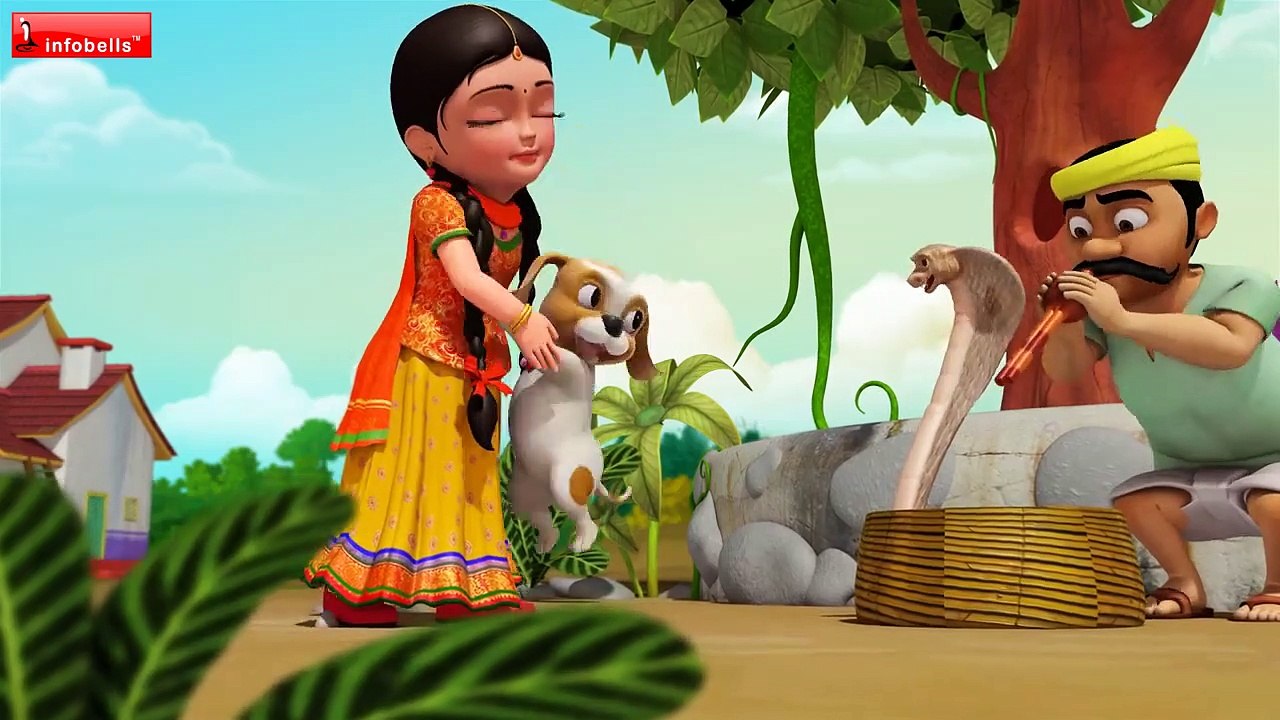 Telugu Rhymes for Snake, Butt