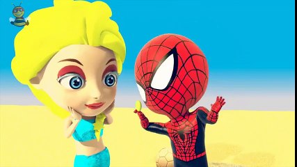 Princess ELSA Stomachache Because Of Eating Much Pizza ! Fun Kids Toys Superhero 3D Clay Animation_9