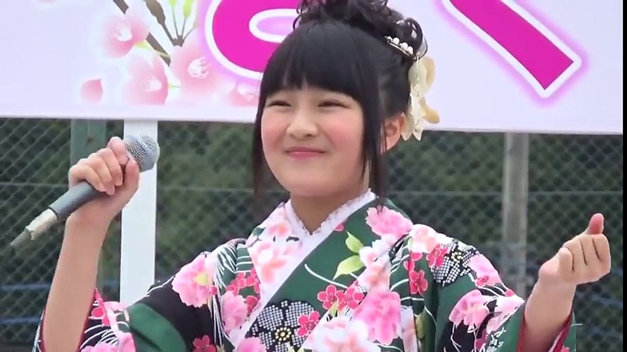 鈴木杏奈 美少女歌姫12歳中学1年 第二回野木町さくら祭り 全５曲