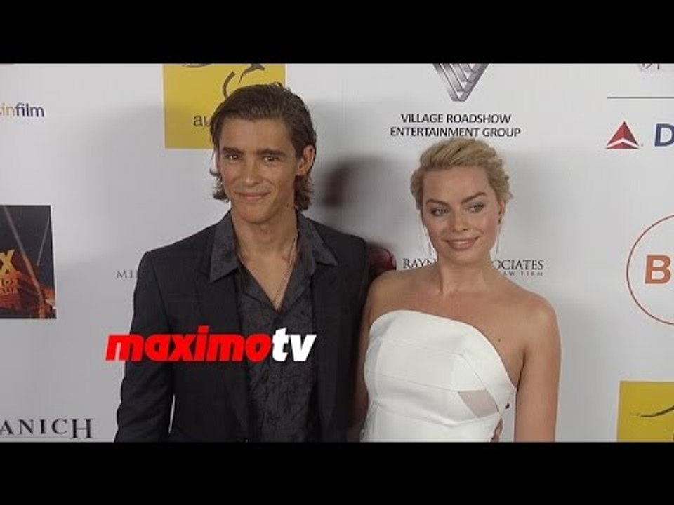 Margot Robbie & Brenton Thwaites | 2014 Australians in Film Awards | Red Carpet