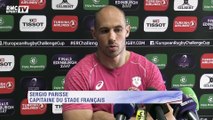 Sergio Parisse : ‘’L’enjeu est de gagner un titre européen pour la première fois de notre histoire’’