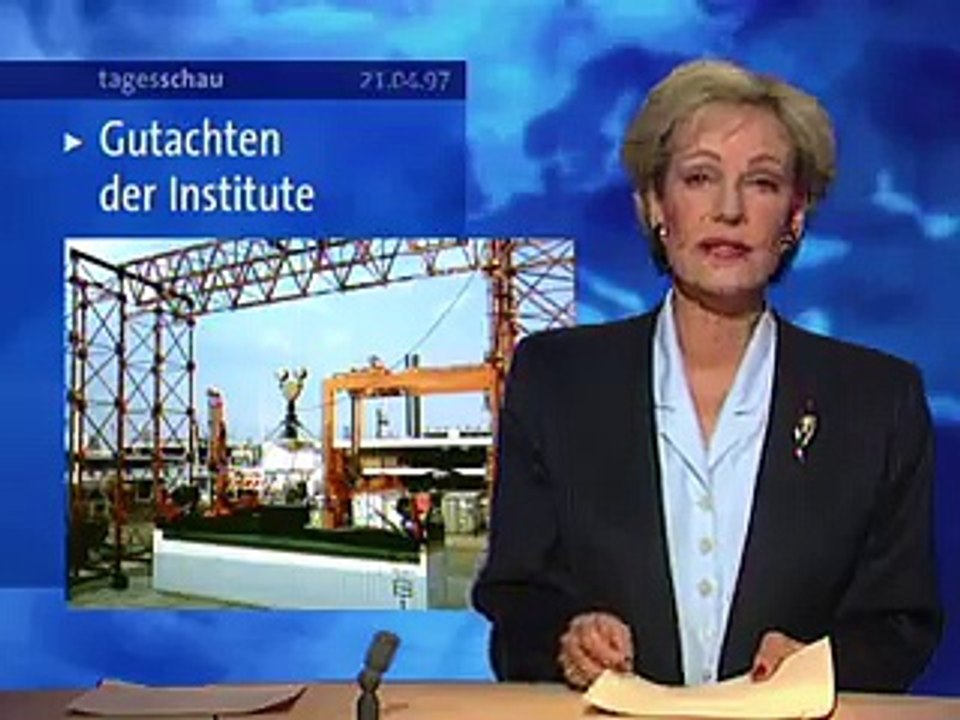Tagesschau | 21. April 1997 20:00 Uhr (mit Dagmar Berghoff) | Das Erste