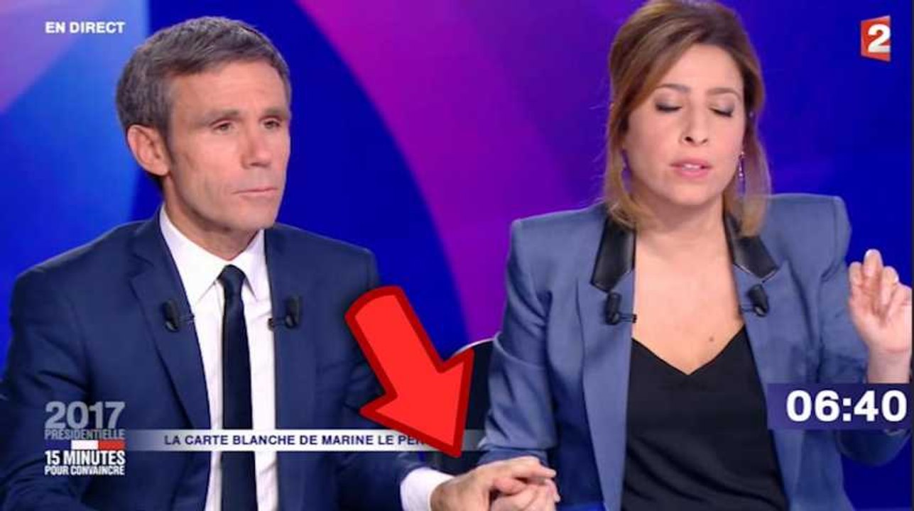La relance que David Pujadas a volé à Léa Salamé dans "15 minutes pour convaincre"