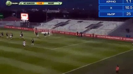 Pape Abou Cisse Goal HD - Ajaccio 2-0 Chamois Niort 21.04.2017