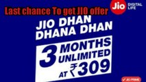 Last Chance To Join JIO Get 3 months Subscription