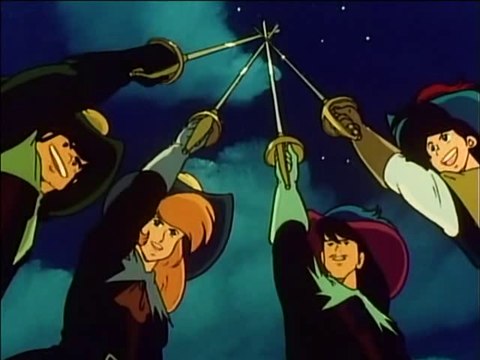 DAnime : Sous le signe des mousquetaires (Partie 02) Analyse du dessin animé