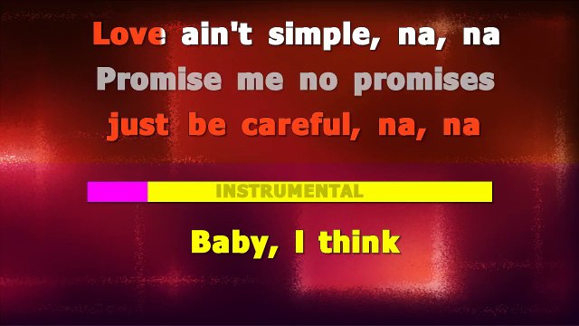 Cheat Codes feat Demi Lovato - No promises KARAOKE / INSTRUMENTAL