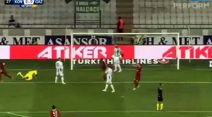 Konyaspor vs Gaziantepspor 1-2 All Goals & Highlights HD 21.04.2017