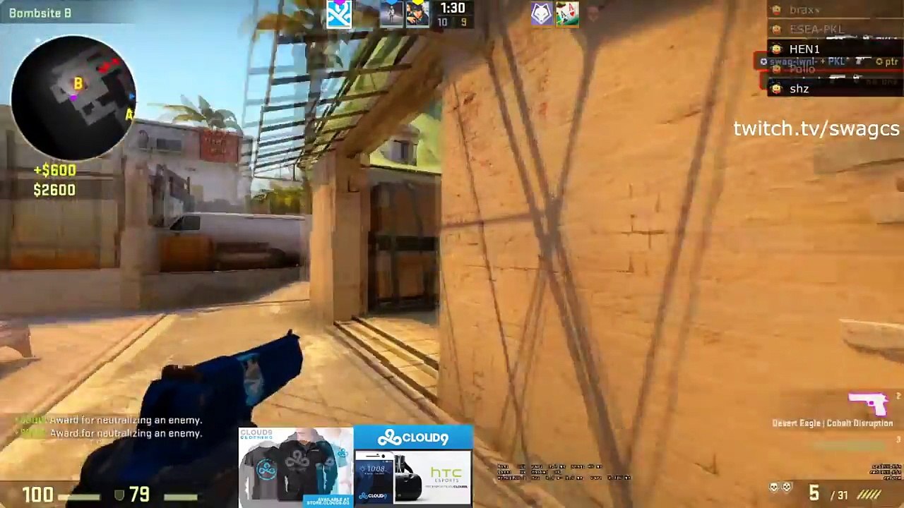 CS:GO - WHEN PROS GO DEAGLE BEAST MODE