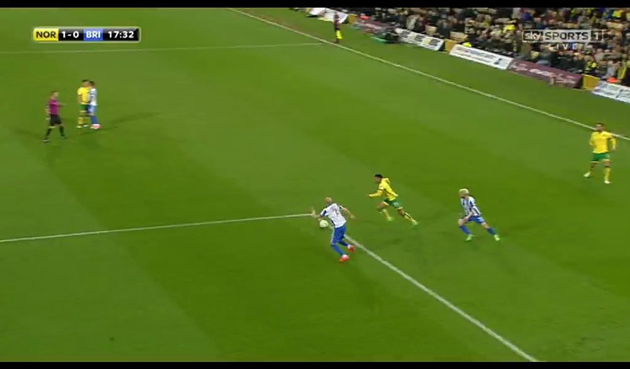 Alex Pritchard Goal HD - Norwich 1-0 Brighton - 21.04.2017