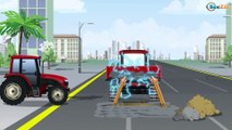 Traktor - Traktorki Praca - Bajki dla dzieci | Agricultural Machinery | Tractor For Children