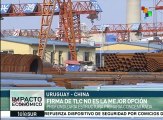 Uruguay y China evalúan la posible firma de un TLC