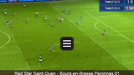 Anatole Ngamukol Goal HD - Red Star FC 4-1 Bourg-en-Bresse 21.04.2017