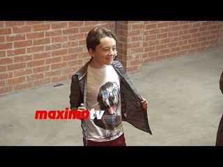 Benjamin Stockham | 2014 A Time for Heroes | Red Carpet | About a Boy