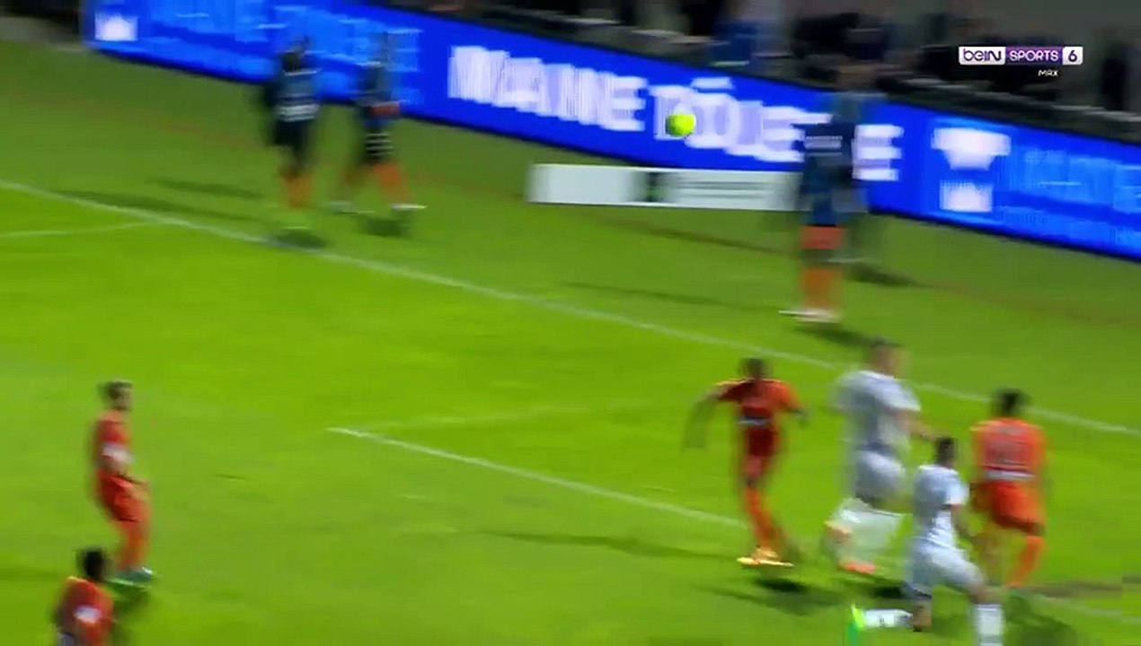 Goal Khalid Boutaïb - Stade Laval 1-2 Strasbourg 21.04.2017