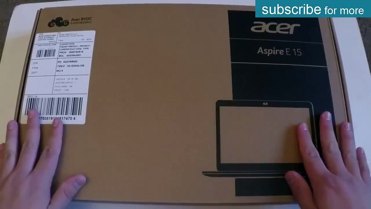 Best $350 Laptop - Acer Aspire E15 - Intel 7th Gen - 1080p -Unboxing & First Imp_HD