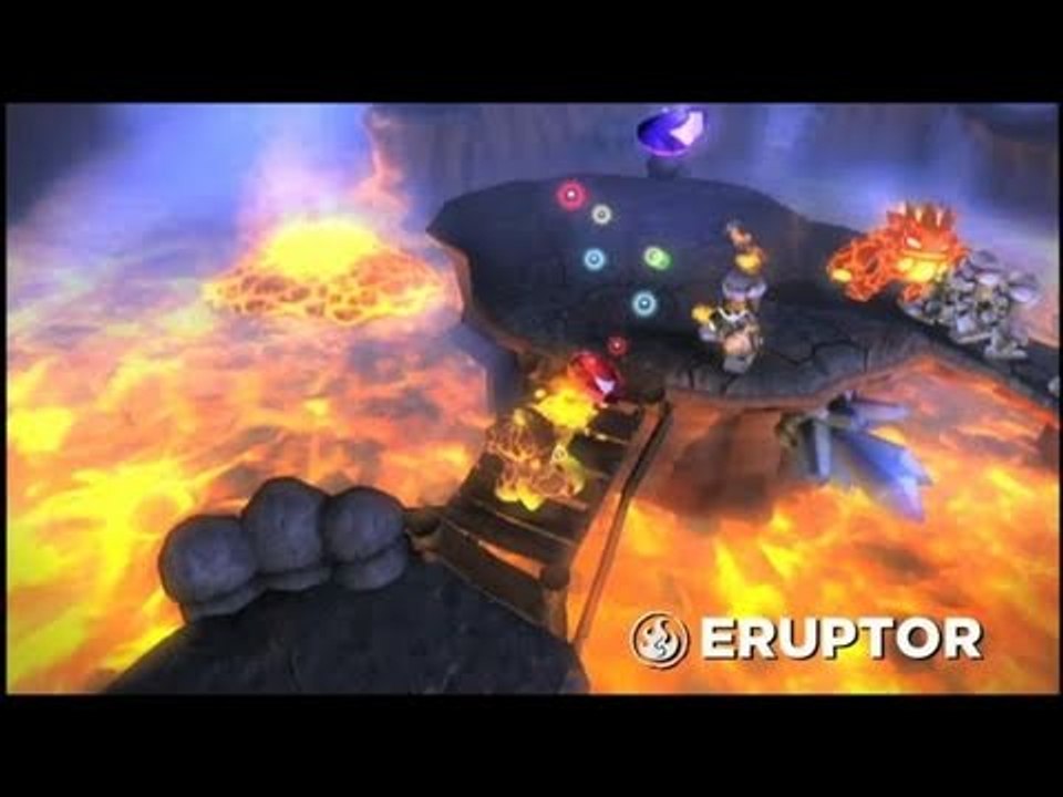 Spyro Skylanders - Eruptor Gameplay trailer