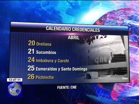 El CNE inició el proceso de entrega de credenciales a nuevos Asambleístas electos