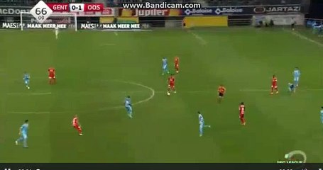 Franck Berrier Goal HD - KAA Gent 0-1 KV Oostende - 21.04.2017 HD
