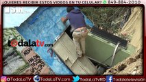 Diez casas destruidas por derrumbe debido a las precipitaciones en Santiago-Noticias SIN-Video