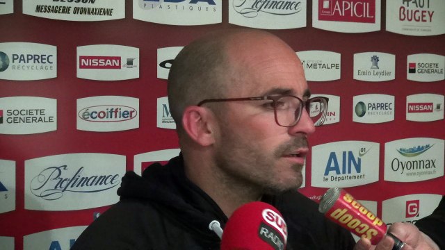 Rugby Pro D2 - Johann Authier après Oyonnax - Bourgoin - Savon