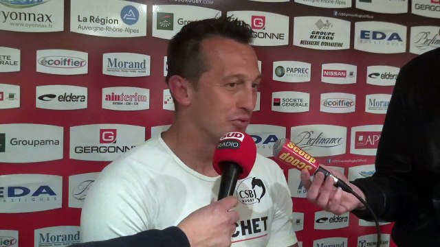 Rugby Pro D2 - Jeff Coux après Oyonnax - Bourgoin