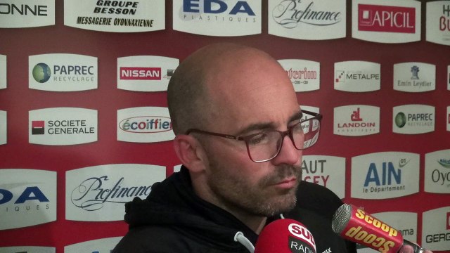 Rugby Pro D2 - Johann Authier après Oyonnax - Bourgoin