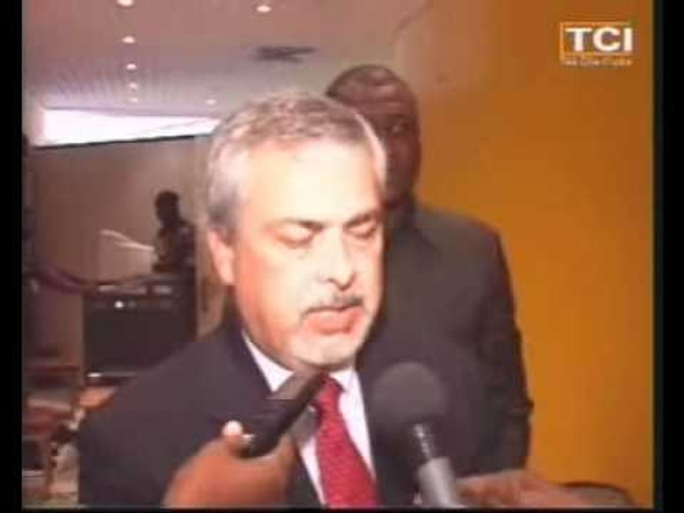 Audience du PR Ouattara accordée a Mr. Choi et aux ambassadeurs de la France et des USA