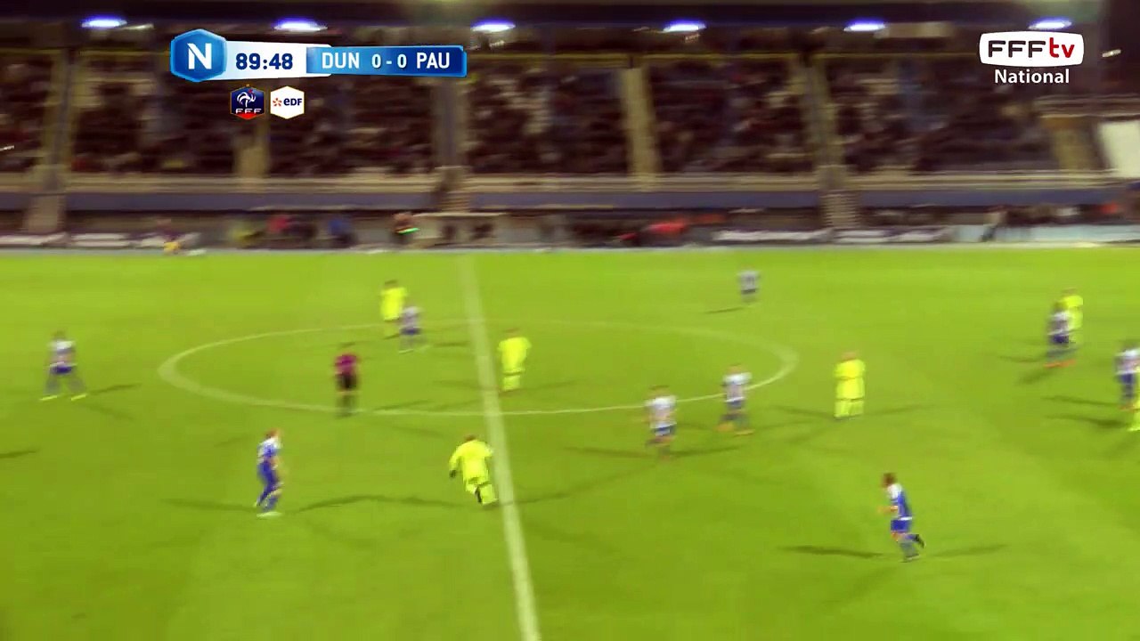 Carton Rouge pour Damien Fachan sur ce deuxième carton jaune