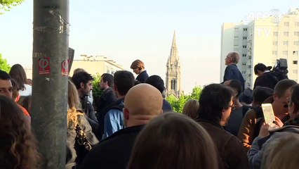 Mélenchon: ultime rendez-vous de campagne autour d'un "apéro"