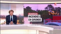 Sécheresse : de violents incendies en Gironde